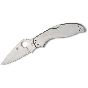 Spyderco C261P UpTern 2.84" Stainless Scales SL/PL Knife