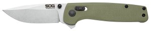 SOG Terminus XR 2.95 In BD1 Steel Olive G10 Folding Knife