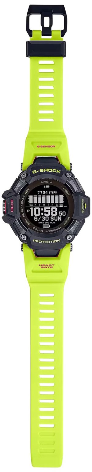 GSHOCK GBDH20001A9 Tactical Black/Yellow Bluetooth Sport Watch