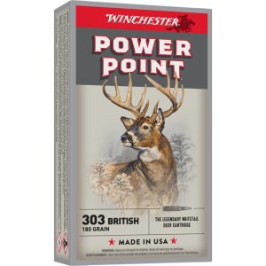 Winchester Ammo X303B1 Power-Point 303British 180gr 20 Per Box/10 Case