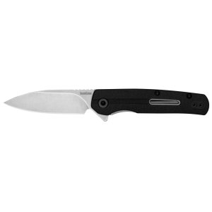 Kershaw 1409 Korra Folding Knife, 2.75" Drop Point, Nylon Handle, Black