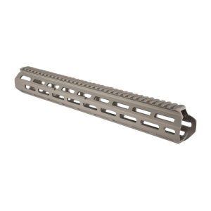 Q Honey Badger 15 In M-LOK Free-Float Handguard Grey Anodized