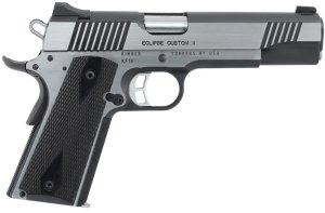 Kimber Eclipse Custom II 10MM 5" Barrel Stainless Steel 1911 Pistol - Gray/Black Grips, Tritium Sights, CA Compliant