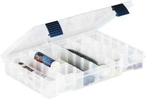 PLANO 2-3600 ProLatch Transparent 6-21 Adjustable Compartments 11 In