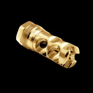 Method Dynamics Jet Drive Dual-Port Muzzle Brake - 1/2x28 - Heat Treated