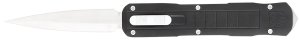 CobraTec CTRPTBLKDAGNS Raptor Black Dagger Non-Serrated Blade
