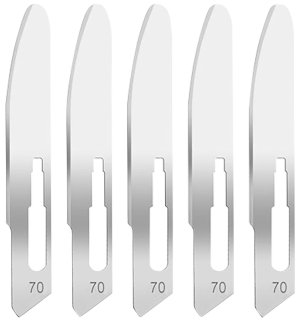 Hogue 35887 Expel High Carbon Steel #70 Replacement Blades