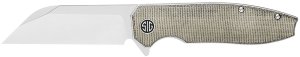Sig Sauer Karak 3.25In Satin Wharncliffe Blade Green Micarta