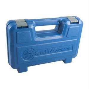 S&W Plastic Pistol Case Large 6.5"-8.375" Blue Handgun