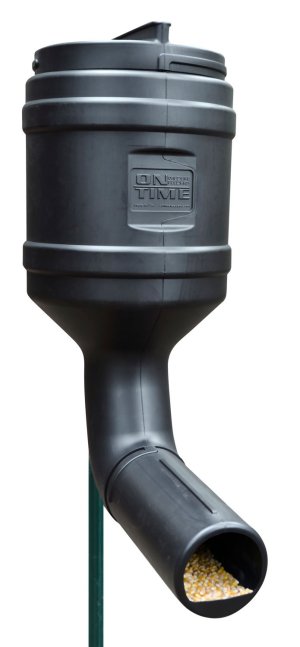 On Time 71800 T-Post Gravity Feeder Black UV Resistant Polyethylene with