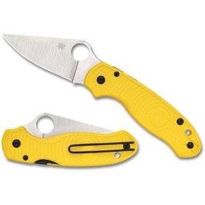 Spyderco C223PYL Para 3 Salt Yellow Lightweight CPM MagnaCut Knife