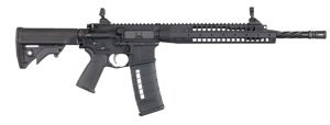 LWRCI SIX8A5RB16 6.8mm SPC 16" Black Semi-Auto Rifle Spiral Fluted