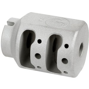 Midwest Industries Alpha Tank Muzzle Brake 1-2x28 9mm Tool Steel Stainle...