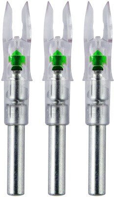 Nockturnal Lighted Nock X-Series Green 3/Pack NT-505