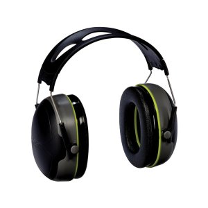 Peltor Bullseye Earmuff 97041 NRR 27 Black Folding Over Head