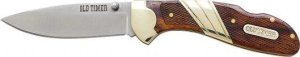 Old Timer 1181074 Lockback Pocket Knife 3.5 In Folding Blade