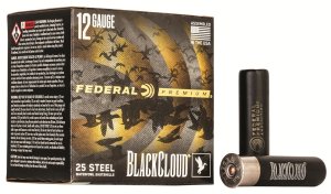 Federal PWBX1342 Black Cloud FS 12Gauge 3.50" 1 1/2oz 2Shot 25 Per...