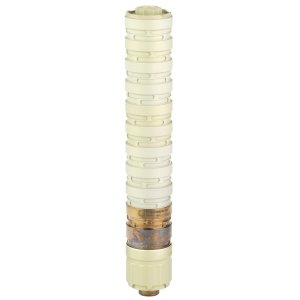 Q SIL-E-9 9mm 8.7 In 1/2-28 Clear Anodize Aluminum SS Baffles