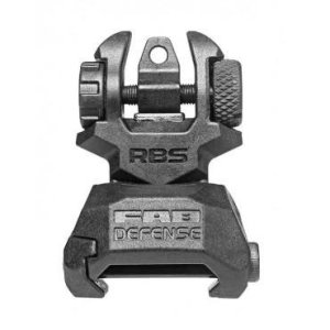 FAB Defense FXRBS Rear Back-Up Sight AR-15 Dual Aperture Black