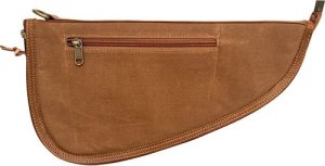 Palmetto Bag Large Pistol Case Tan Waxed Canvas Durable
