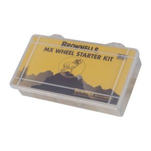Brownells MX Starter Kit 050806104518, 1/2" x 1/2" Finishing Wheels