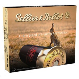 Sellier & Bellot SB12BSE 12 Gauge 2.75" 12 Pellets 00 Buck Shotgun Ammo 10