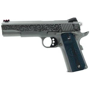 Colt Engraved Competition Handgun .45 ACP 8rd Magazine 5 Barrel Stainless Steel