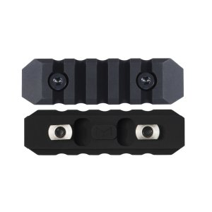 Seekins Precision 0010560079 M-LOK 5 Slot Rail, Aluminum, Black