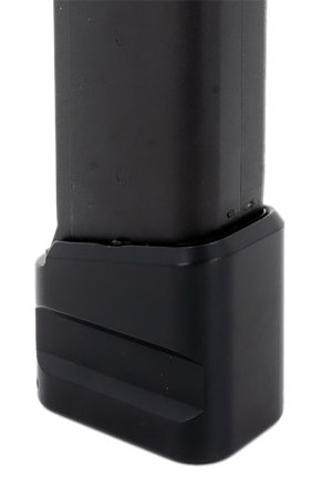 Cross Armory CRG+5MEG19BK Magazine Extension Fits Glock 19 Gen 1-5 5rd Black Aluminum