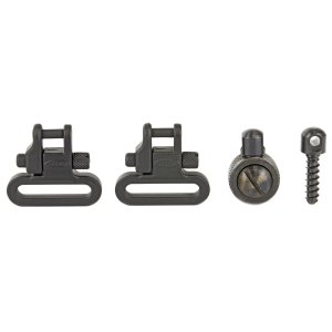 Allen 14430 Shotgun Sling Swivel Set 1 In Black For Pump/Semi-Auto
