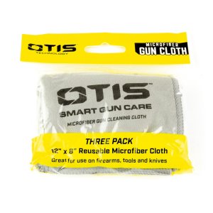 Otis Technologies RW35013 Microfiber Gun Cloth 12 in x 8 in Grey 3 Pack