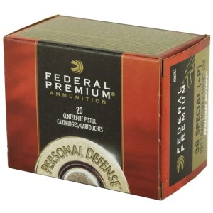 Federal P38HS1 38 Special +P 129 Grain Hydra-Shok JHP 20 Rounds