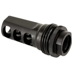 SilencerCo Hybrid ASR Muzzle Brake .458 Caliber Black