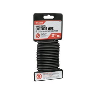 Allen Company 7246 Rubber Coated Outdoor Wire