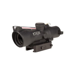 Trijicon TA50C400351 ACOG 3x24 Scope .223 24mm Matte Black Red Crosshair