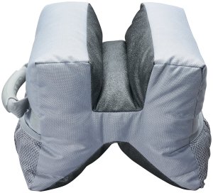 Champion Targets 40891 Accuracy X-Ringer Bag: Gray, Synthetic, Anti-Skid Tuff Hide Bottom, Uniquely Shaped for Precision Shooting