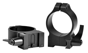 Warne 14TLM Tikka Maxima 30mm Medium Quick Detach Scope Rings Matte Black