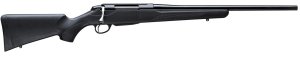 Tikka JRTXE312C T3x Lite Compact 223 Rem Caliber 4+1 Capacity 20" Barrel Black Metal Finish Black Synthetic Stock Right Hand