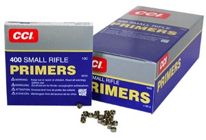 CCI PRIMERS 400 SMALL RIFLE 5000 PACK