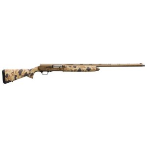 Browning A5 Wicked Wing 12 Gauge 28" Shotgun Burnt Bronze Cerakote Vintage Tan Camo Stock Right Hand (Full Size)