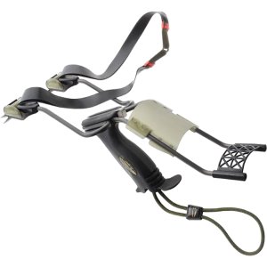 Saunders Falcon X Wristrocket Archery Slingshot Black 2012X 44 caliber