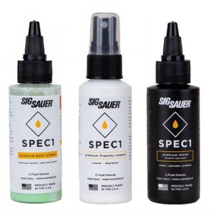 Sig Sauer SPEC1 3-Pack 2oz Lubricant Cleaner Bore Solvent