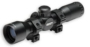 Crickett KSA054 Quick Focus 4x32mm 1" Tube Mil-Dot Reticle - Black