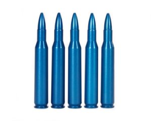A-Zoom .270 Winchester Caliber Blue Aluminum Snap Caps - Value Pack of 5