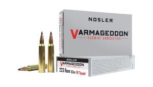 Nosler Varmageddon 65139 223 Rem 53 gr Tipped Flat Base 20 Rounds