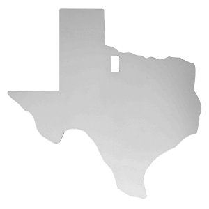 Birchwood Casey BC-47721 3/8" AR500 Steel Texas Silhouette Target