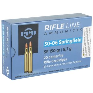 Prvi Partizan PP30061 30-06 Springfield 150gr Soft Point 20 Rounds