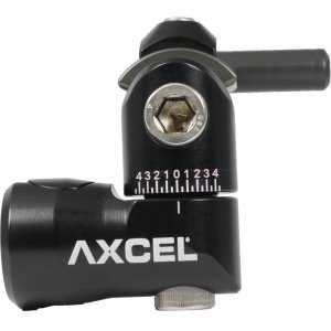 Axcel STOM-BK TriLock Adjustable Offset Mount Black CNC Machined