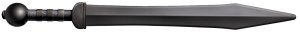 Cold Steel Gladius Trainer Sword CS92BKGM 31 In Black Polypropylene