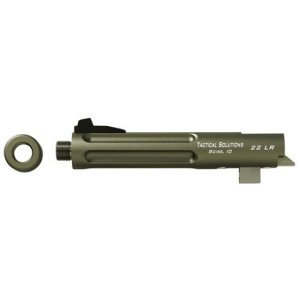 Tactical Solutions Trail-Lite 5.5in Browning Buck Mark Barrel OD Green